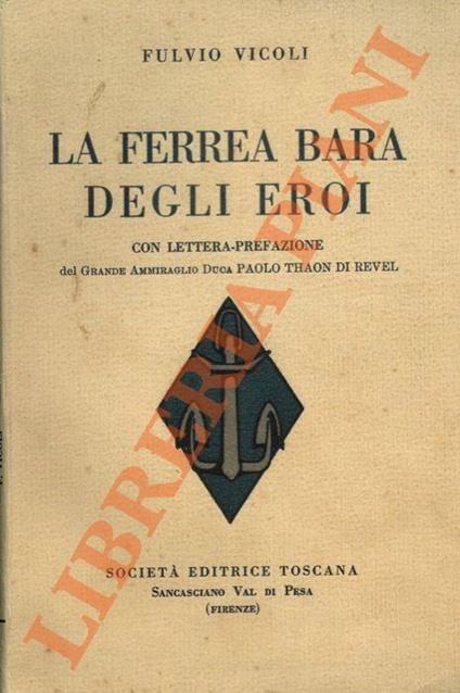 La ferrea bara degli eroi - Fulvio Vicoli - copertina