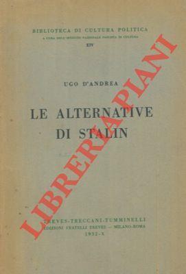 Le alternative di Stalin - Ugo D'Andrea - copertina