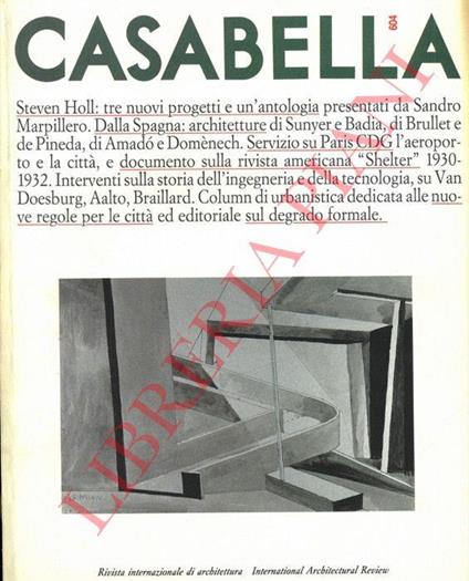 Casabella. Rivista Internazionale di Architettura - copertina