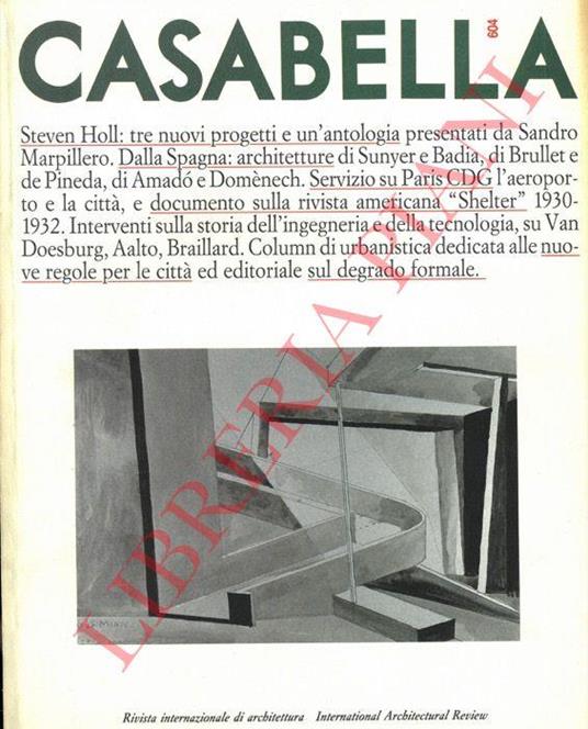 Casabella. Rivista Internazionale di Architettura - copertina