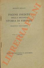 Pagine inedite della seconda “Storia di Firenze” di Francesco Guicciardini