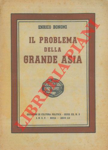 Il problema della grande Asia - Enrico Bonomini - copertina