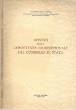 Appunti sulla competenza giurisdizionale del Consiglio di Stato