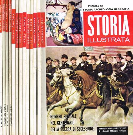 Storia illustrata. Anno VI, 1962 - copertina