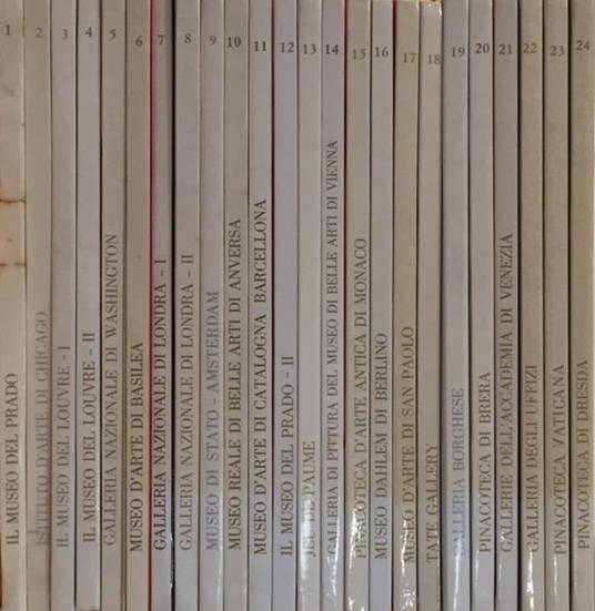 Musei n. 1 - 2 - 3 - 4 - 5 - 6 - 7 - 8 - 9 - 10 - 11 - 12 - 13 - 14 - 15 - 16 -1 7- 1 8- 19 - 20 - 21 - 22 - 23 - 24 - copertina
