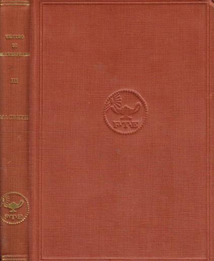 MacBeth. Tragedia - William Shakespeare - copertina