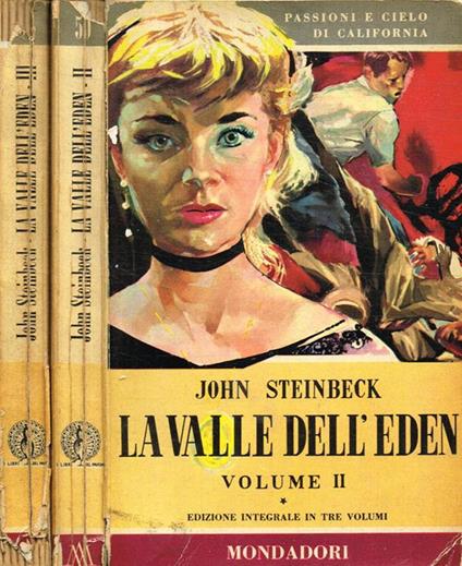 La valle dell'Eden vol.II, III - John Steinbeck - copertina