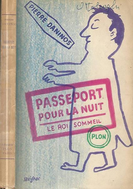 Passeport pour la nuit ou le Roi-Sommeil - Pierre Daninos - copertina