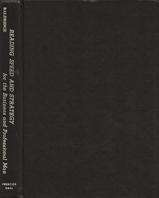 Reading Speed and Strategy for the Business and Professional Man - copertina