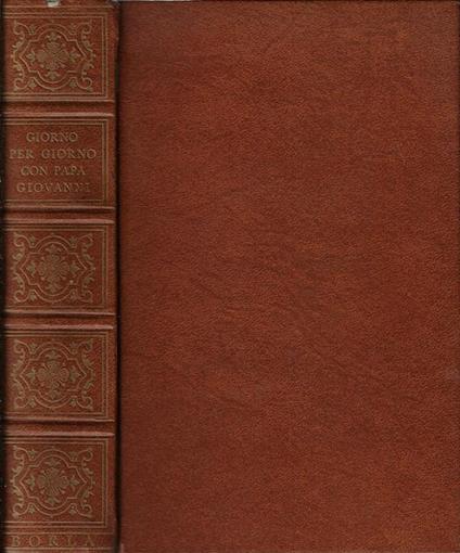 Giorno per giorno con Papa Giovanni - Giovanni Barra - copertina