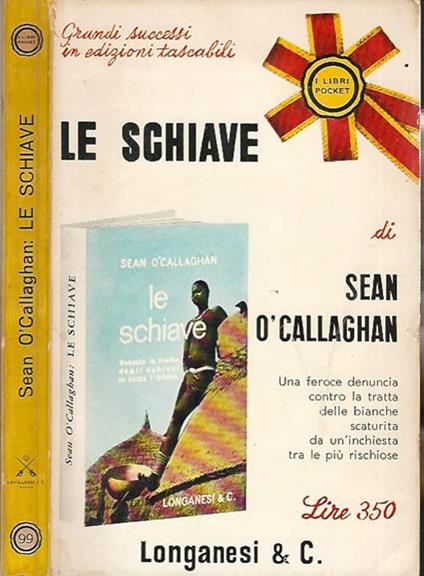 Le schiave - Sean O'Callaghan - copertina