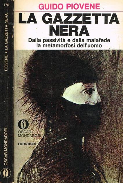 La gazzetta nera - Guido Piovene - copertina