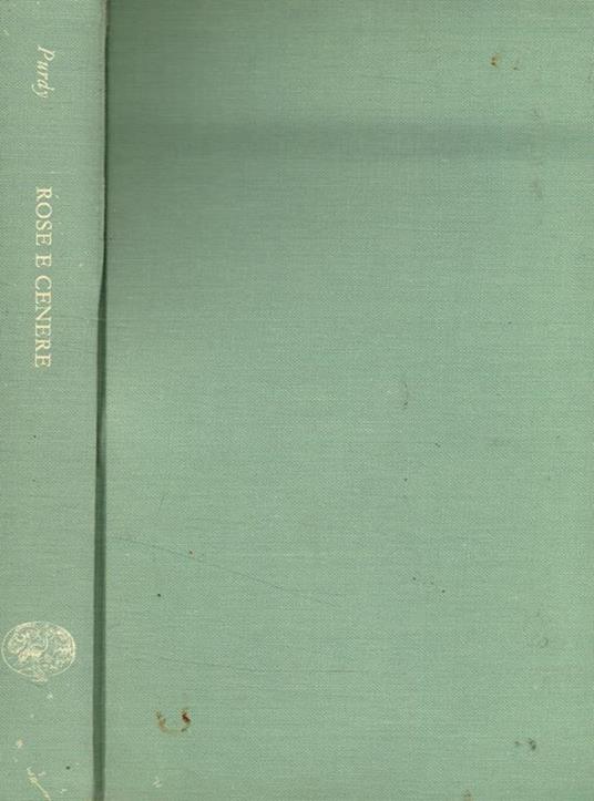 Rose e cenere - James Purdy - copertina