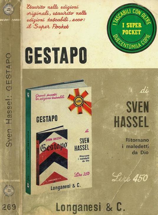 Gestapo - Sven Hassel - copertina
