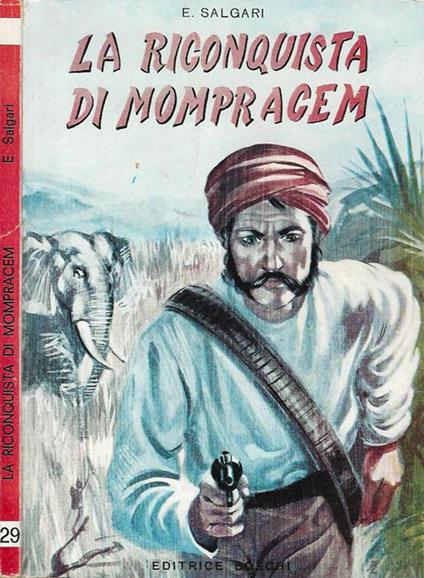 La riconquista di Mompracem - Emilio Salgari - copertina