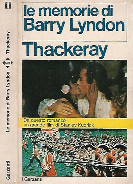 Le memorie di Barry Lyndon - William M. Thackeray - copertina