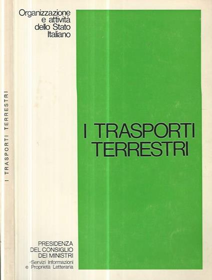 I trasporti terrestri - copertina