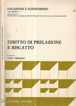 Diritto di prelazione e riscatto