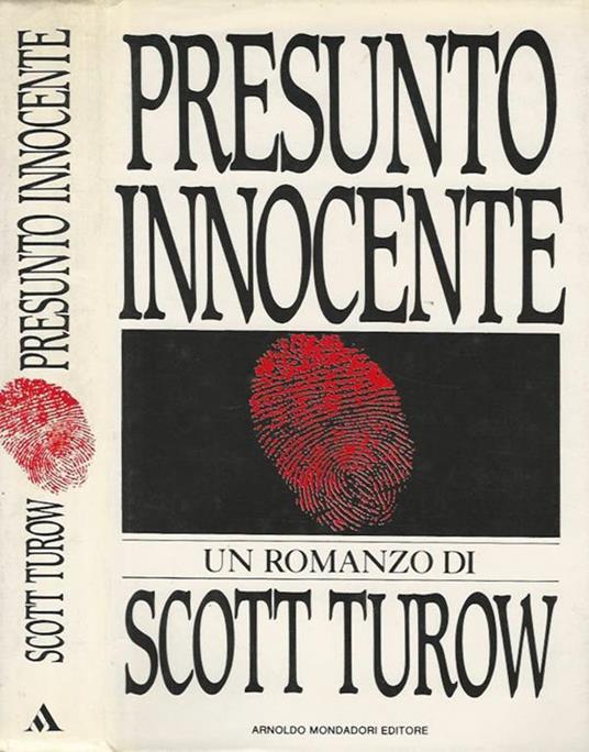 Presunto innocente - Scott Turow - copertina