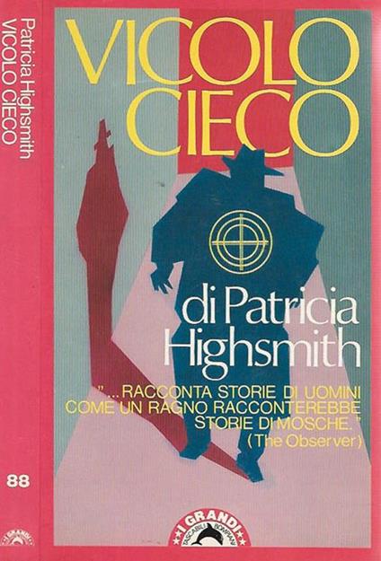 Vicolo cieco - Patricia Highsmith - copertina