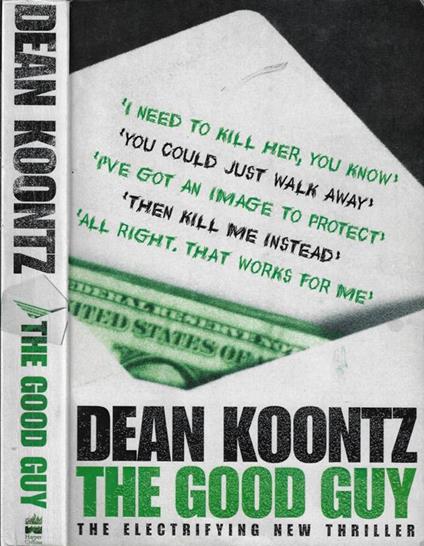 The Good guy - Dean R. Koontz - copertina