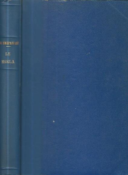 Le Horla - Guy de Maupassant - copertina