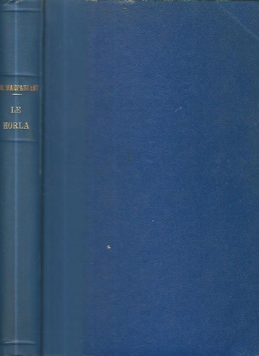 Le Horla - Guy de Maupassant - copertina