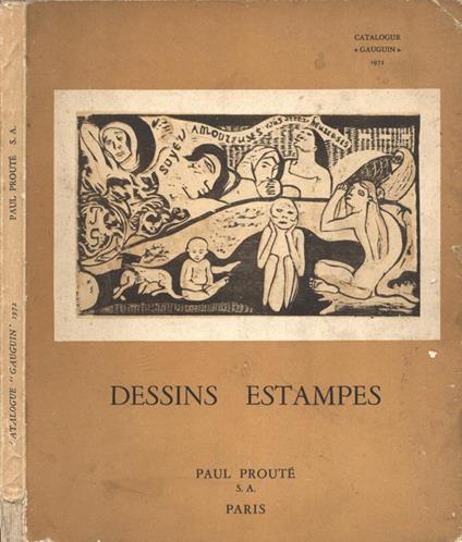 Dessins estampes - Paul Proutè - copertina