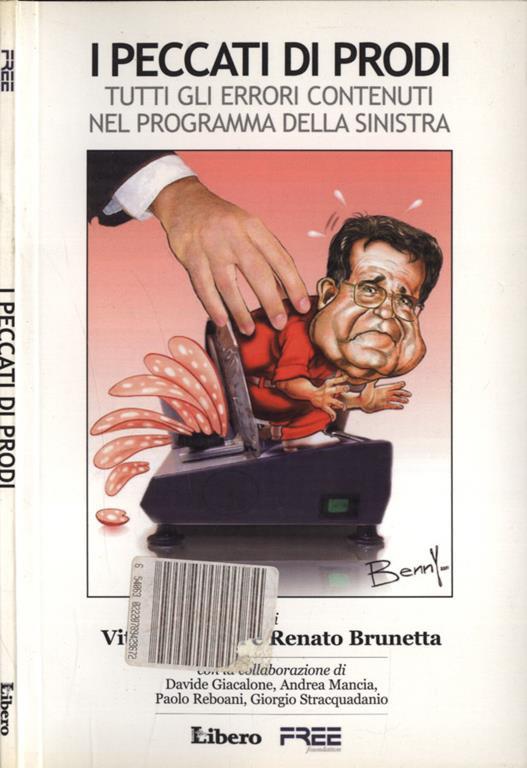 I peccati di Prodi. Tutti gli errori contenuti nel programma della sinistra - Vittorio Feltri - copertina
