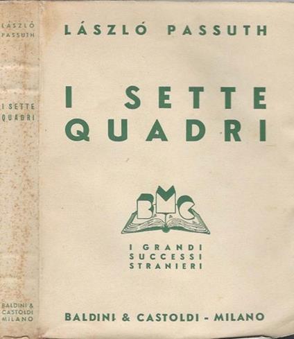 I sette quadri - László Passuth - copertina