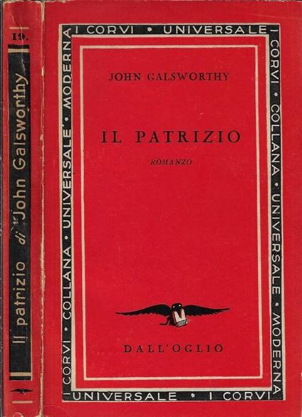 Il Patrizio - John Galsworthy - copertina