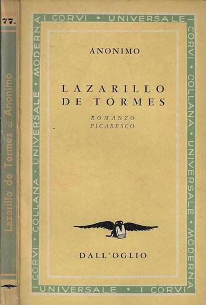 Lazarillo De Tormes - copertina