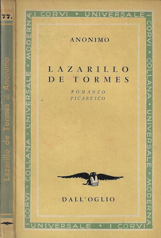 Lazarillo De Tormes - copertina