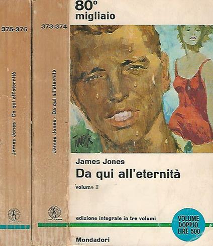 Da qui all'eternità - James Jones - copertina