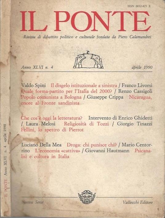 Il ponte - Aprile 1990 - copertina