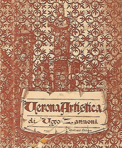 Verona artistica - Ugo Zannoni - copertina
