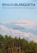 Centenaire de la phytosociologie