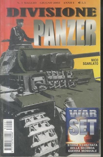 Divisione panzer - Nico Sgarlato - copertina