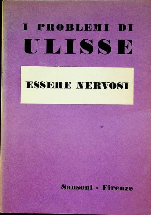 Essere nervosi - copertina