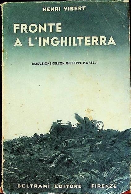 Fronte a l’Inghilterra - Henry Vibert - copertina