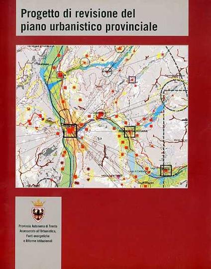 Progetto di revisione del piano urbanistico provinciale - copertina