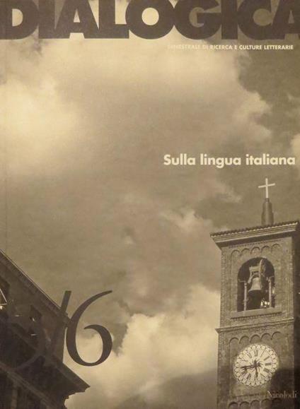 Sulla lingua italiana - copertina