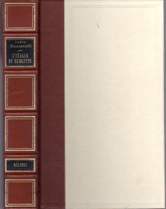 L' Italia di Giolitti - Indro Montanelli - copertina
