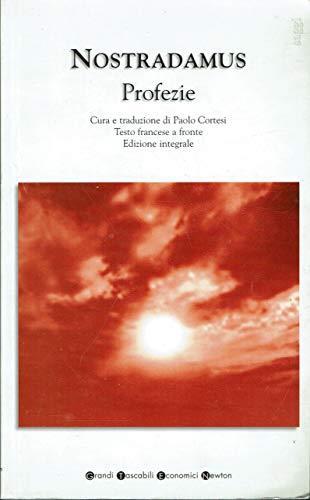 Profezie. Testo francese a fronte - Nostradamus - copertina