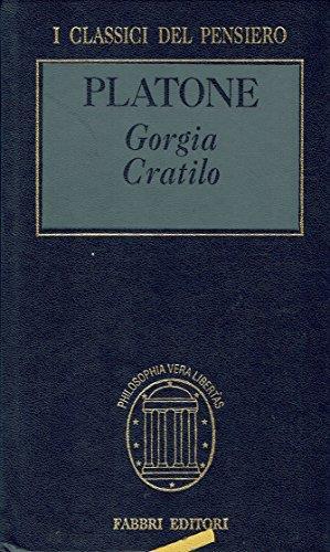 Gorgia Cratilo - Platone - copertina