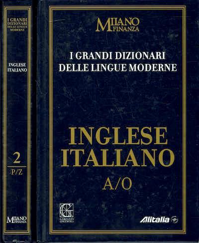 Dizionario Inglese italiano 2 vol - copertina