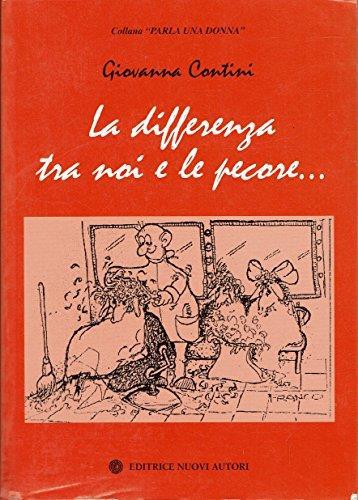 La differenza tra noi e le pecore - Giovanni Contini - copertina