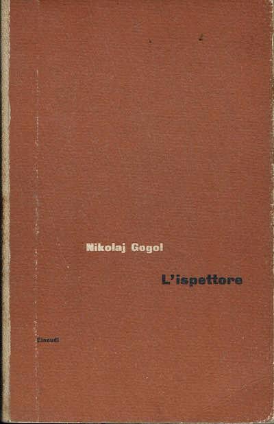 L' ispettore - Nikolaj Gogol' - copertina