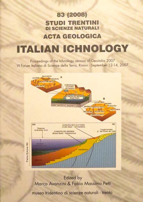 Proceedings of the Ichnology session of Geoitalia 2007 - VI. Forum Italiano di Scienze della Terra, Rimini september 12-14 2007 - Piero Leonardi - copertina