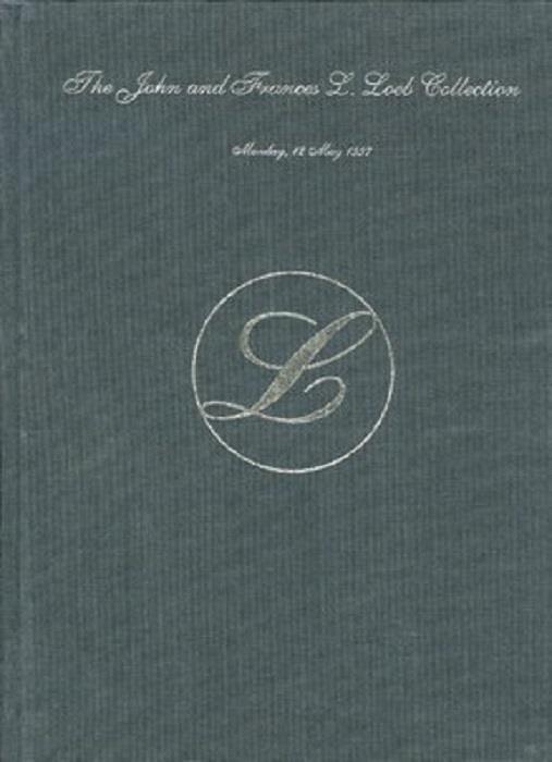 The John and Frances L. Loeb collection: Monday, 12 May 1997 - copertina